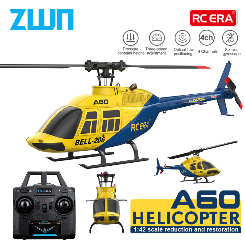 Rc Helicopter Large - Helicóptero A60 RC 2,4G giroscopio de