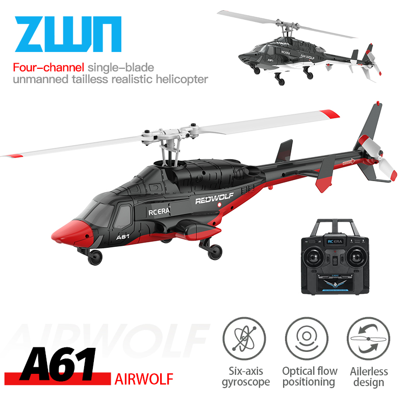 Rc Helicopter Large - Helicóptero A61 RC 2,4G giroscopio de