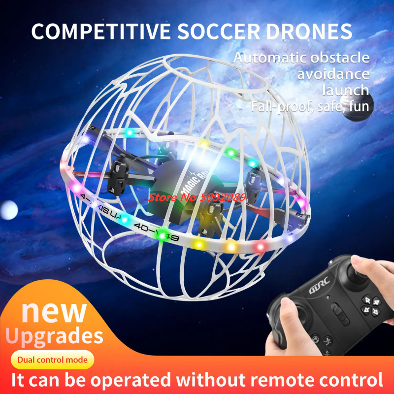 Rc Helicopter Gas - Dron Inteligente con Evitación de Obstáculos,