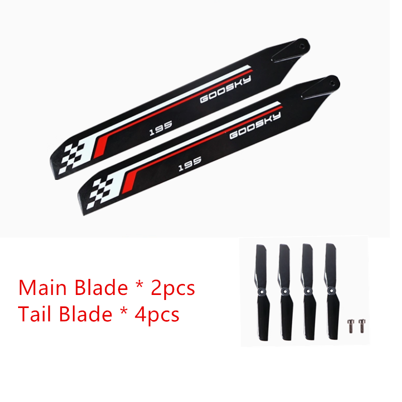 Rc Helicopter Blade - Repuestos para helicóptero RC GOOSKY S2