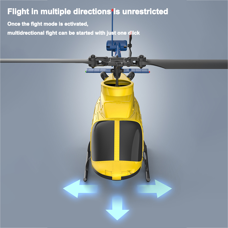Helicóptero A60 RC 2,4G girosc - Rc Helicopter Large reseña y precio