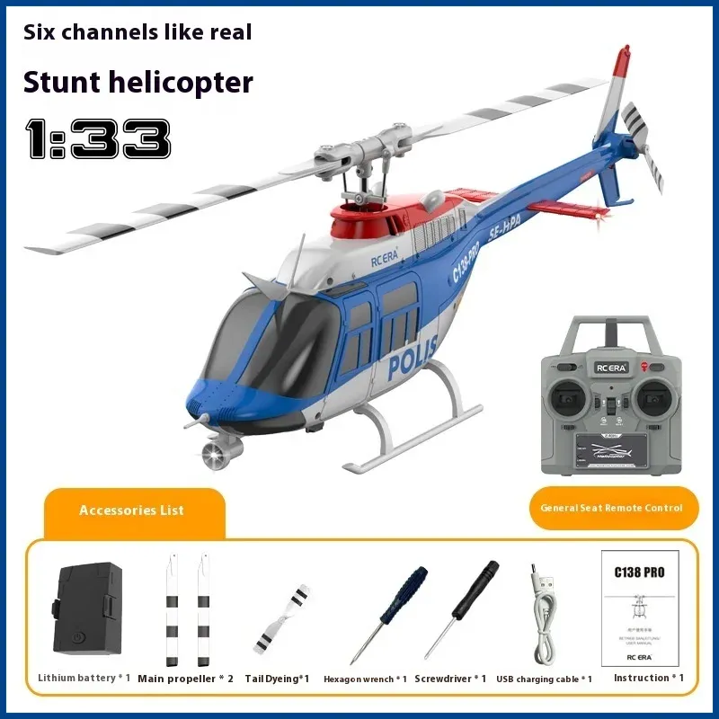 C138pro posicionamiento inteli - Rc Helicopter Gas reseña y precio