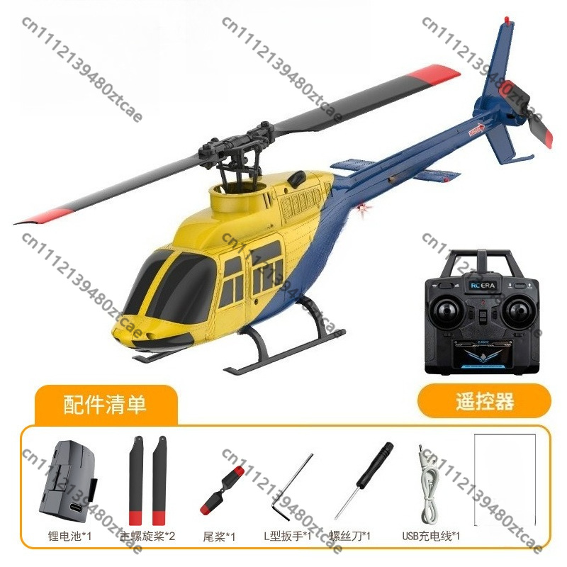 Helicóptero RC de 4 Canales y  - Rc Helicopter Single Rotor reseña y precio