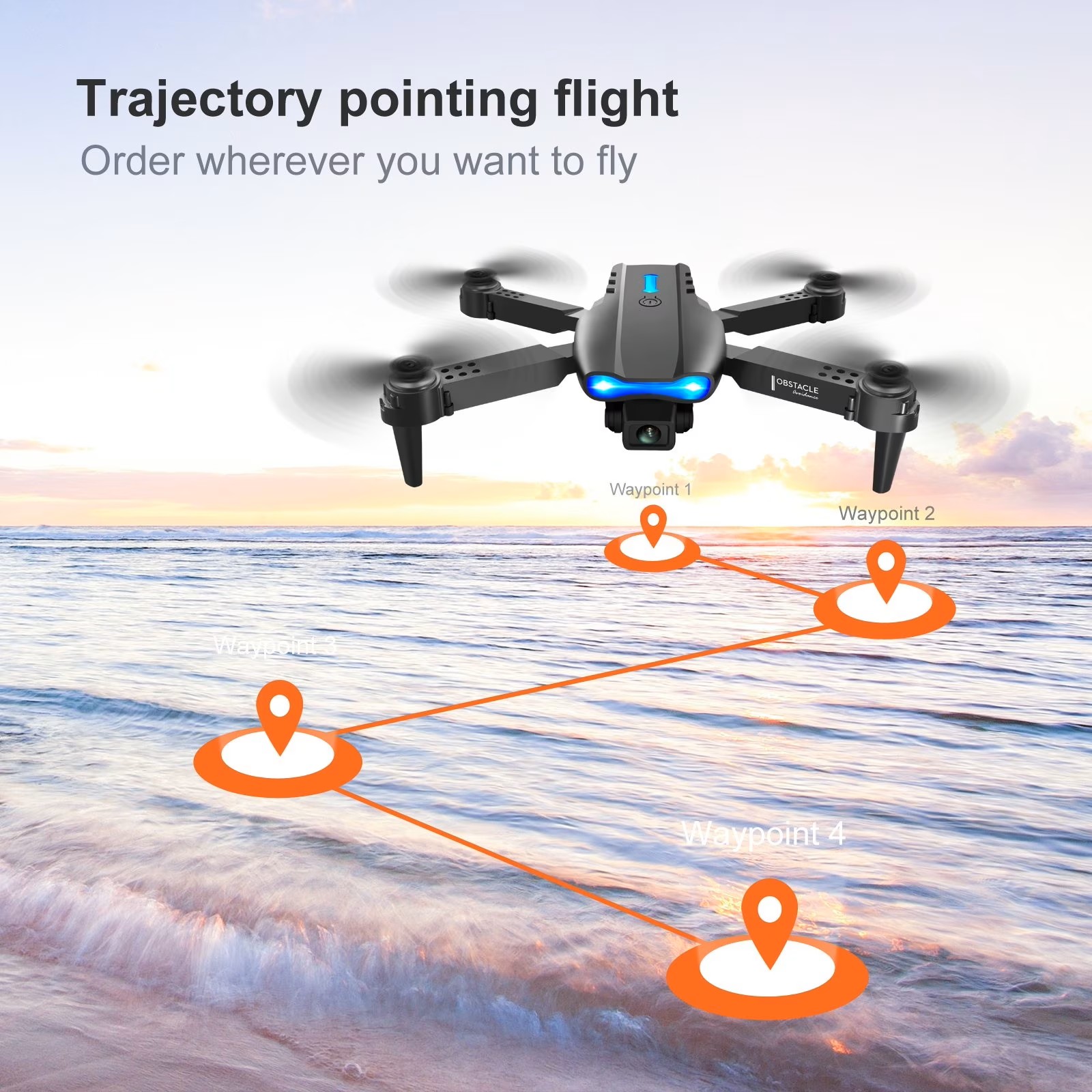 El Dron Plegable E88PRO MAX 20 - Rc Helicopter Case reseña y precio
