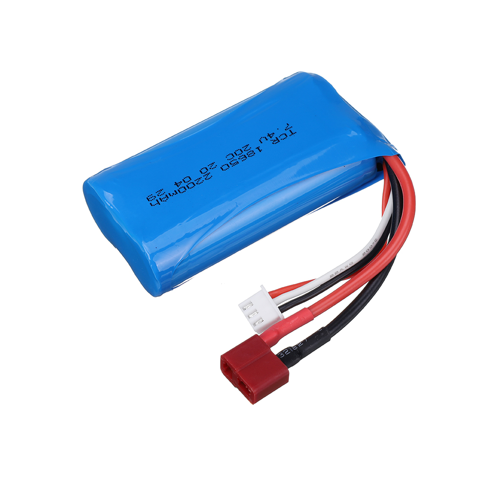 Batería Lipo de 7,4 V, 2200mAh - Rc Helicopter Parts reseña y precio