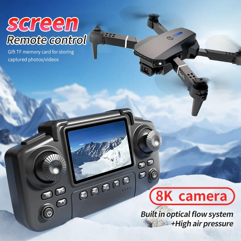 Dron profesional E88 PRO con p - Rc Helicopter Case reseña y precio