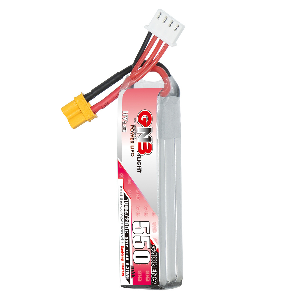Batería Lipo GNB HV 11,4 V 550 - Rc Helicopter Parts reseña y precio
