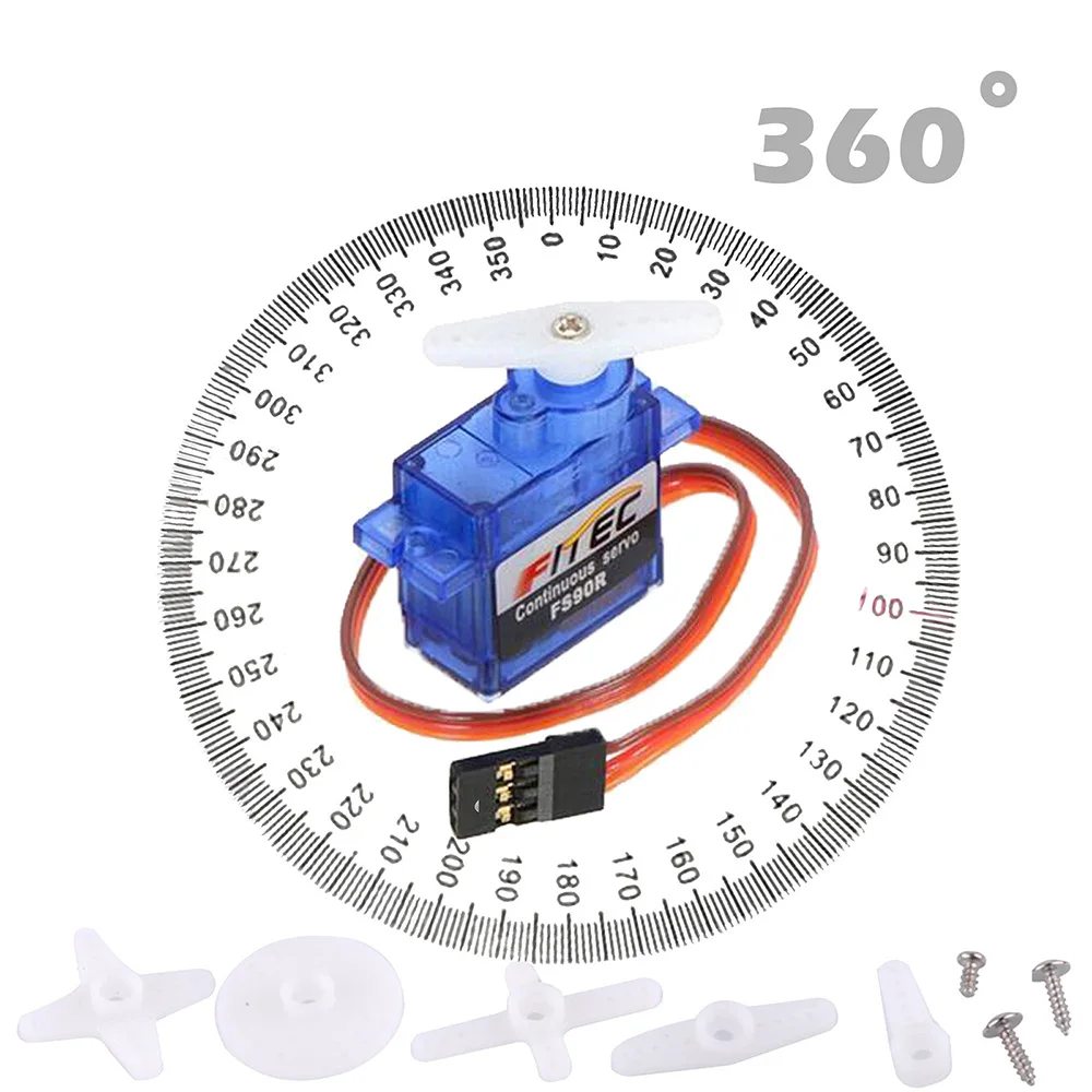 Feetech Mini FS90R Micro Servo - Rc Helicopter Motor reseña y precio