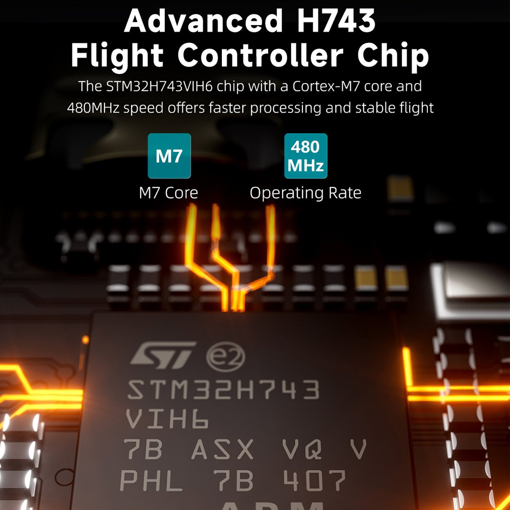 GEPRC TAKER H743 BT 8Bit 80A S - Rc Helicopter Gyro reseña y precio