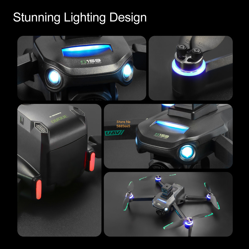 8K Cámara Dual 5G WIFI FPV Con - Rc Helicopter Case reseña y precio