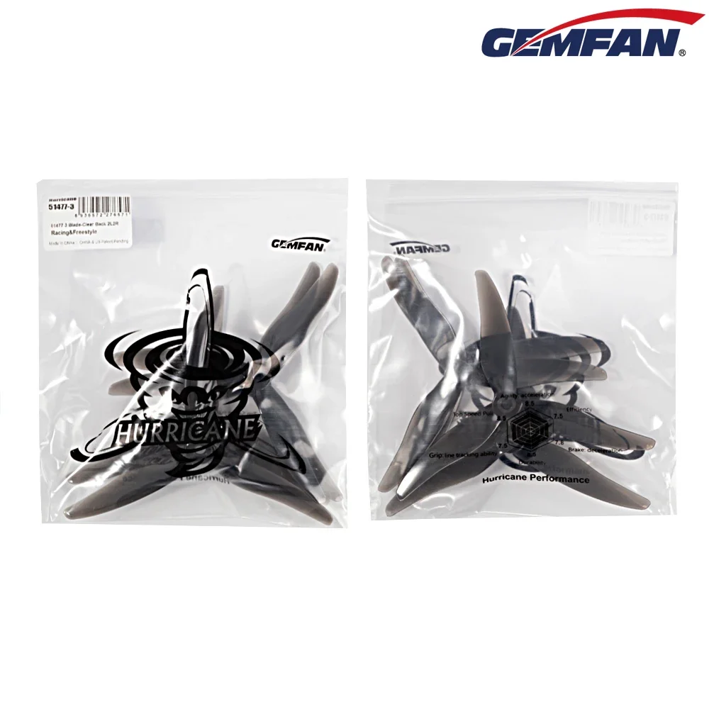 10 pares (10CW + 10CCW) Gemfan - Rc Helicopter Blade reseña y precio