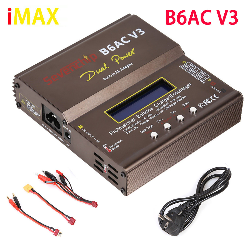 Cargador de Baterías IMAX B6AC - Rc Helicopter Charger reseña y precio
