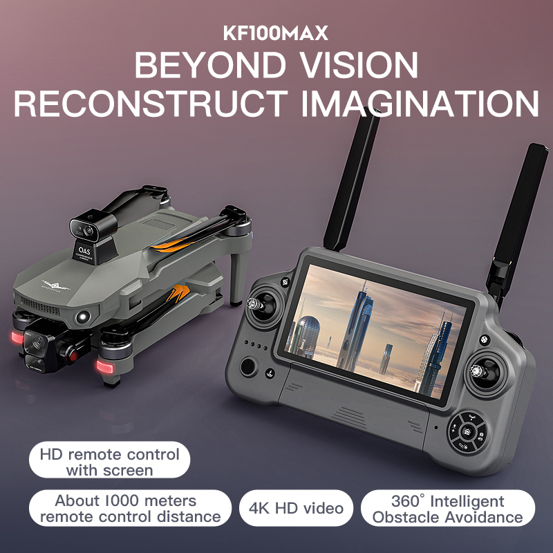 KF100 MAX GPS Drone 4K Cámara  - Rc Helicopter Charger reseña y precio