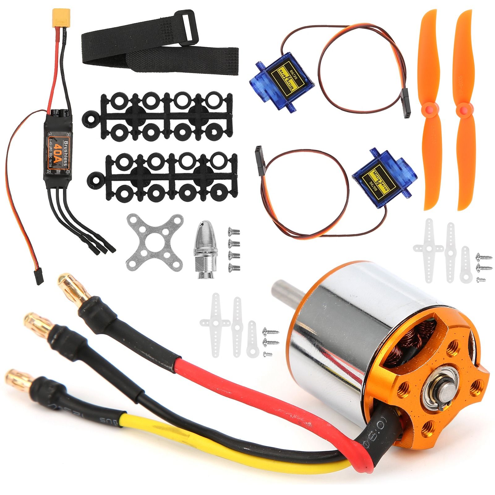 Motor 2217 KV1250, Hélice 8060 - Rc Helicopter Motor reseña y precio