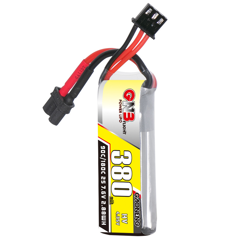 Batería Lipo GNB 2S 7,6 V 380m - Rc Helicopter Parts reseña y precio