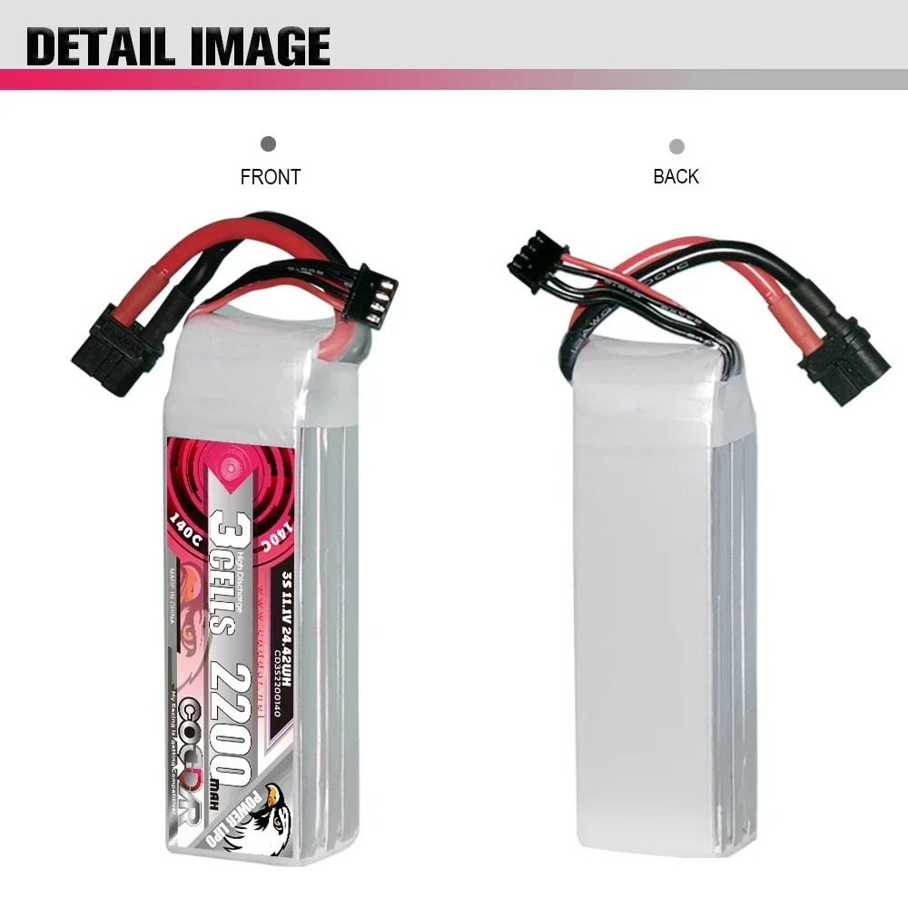 Batería Li-po de 2200mAh 3S 11 - Rc Helicopter Bag reseña y precio