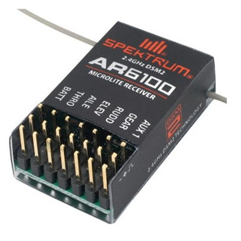 Receptor AR6100 DSM2 6CH 2,4 G - Rc Helicopter Battery reseña y precio