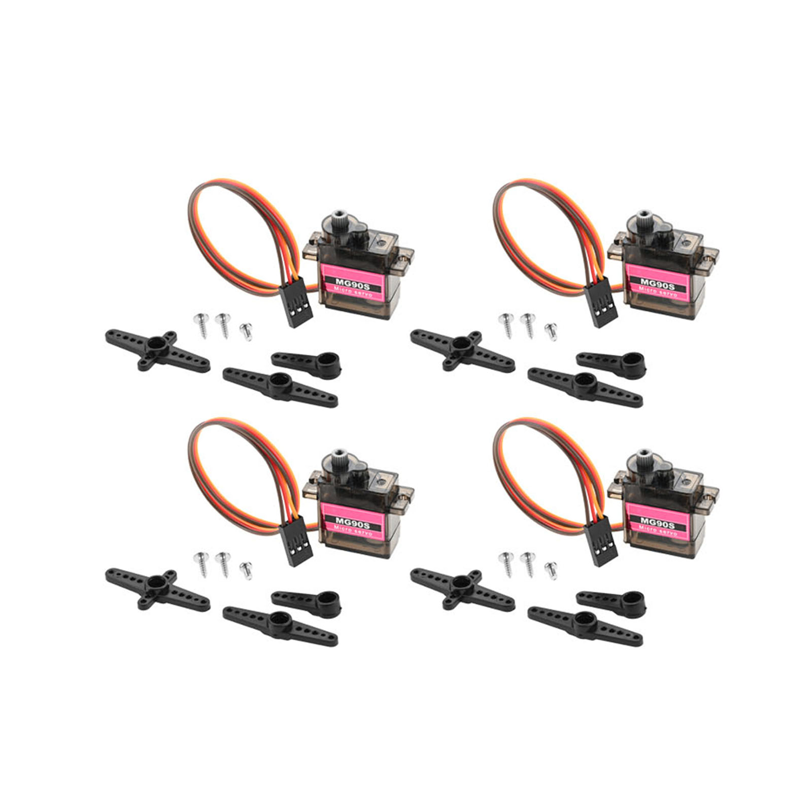 4 unidades de Micro Servo con  - Rc Helicopter Mini reseña y precio