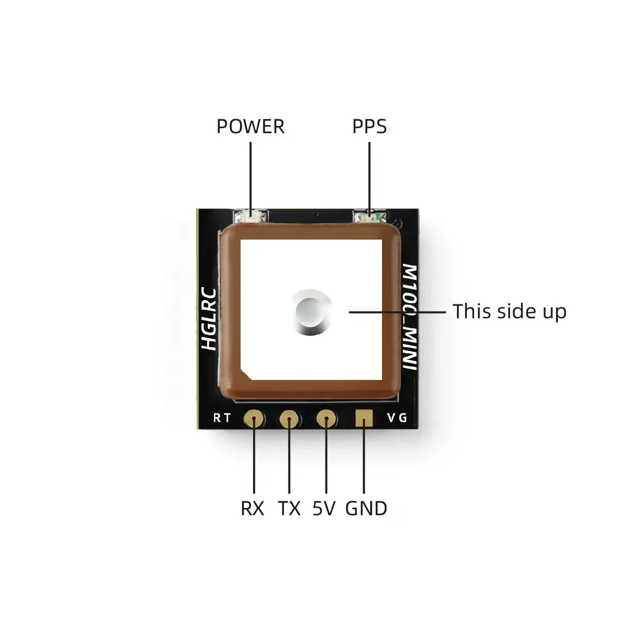 Módulo GPS HGLRC M100 MINI M10 - Rc Helicopter Mini reseña y precio