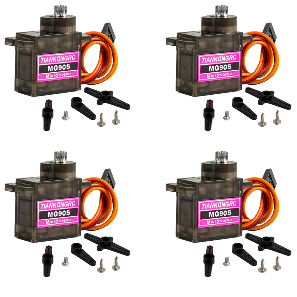 4 piezas de micro servomotores - Rc Helicopter Mini reseña y precio