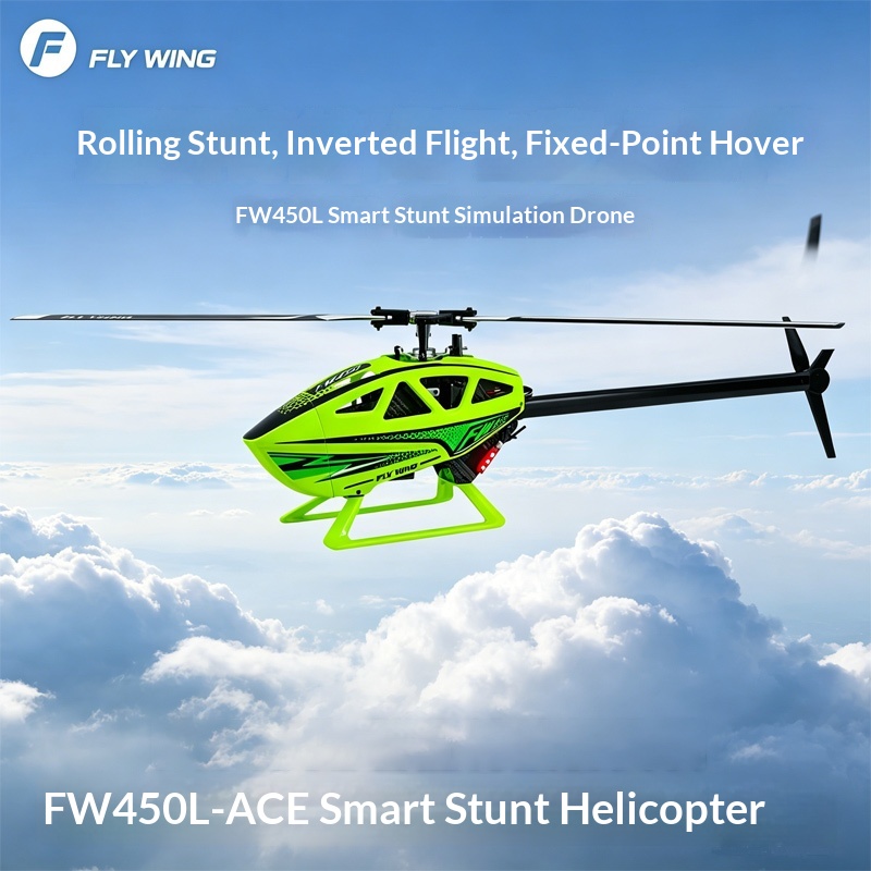 Helicóptero RC Fly Wing FW450L - Rc Helicopter Single Rotor reseña y precio