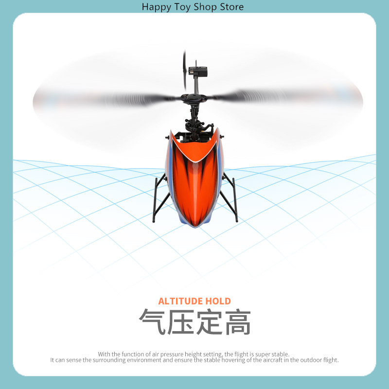 Helicóptero RC WLtoys XK K127  - Rc Helicopter Gyro reseña y precio