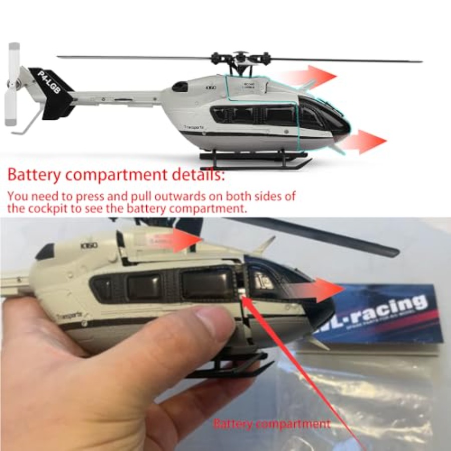 Helicóptero RC para interiores - Rc Helicopter Gyro reseña y precio