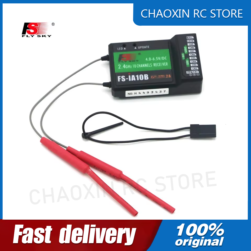 Receptor Flysky FS-iA10B 2.4G  - Rc Helicopter Battery reseña y precio